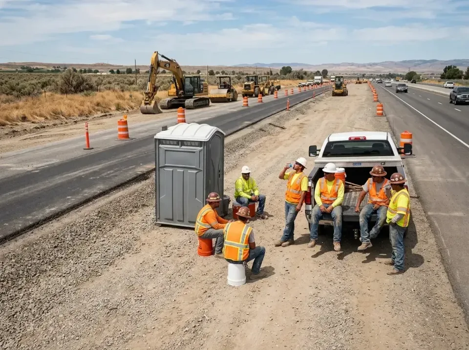 highway-road-construction-crew-007 — frequently asked questions, Porta Potty and Restroom Rentals in French Camp, CA